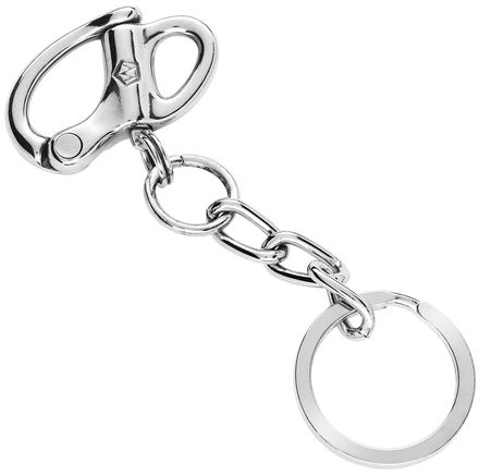 Marine Snap Shackle Key Ring FOB Stainless Steel 