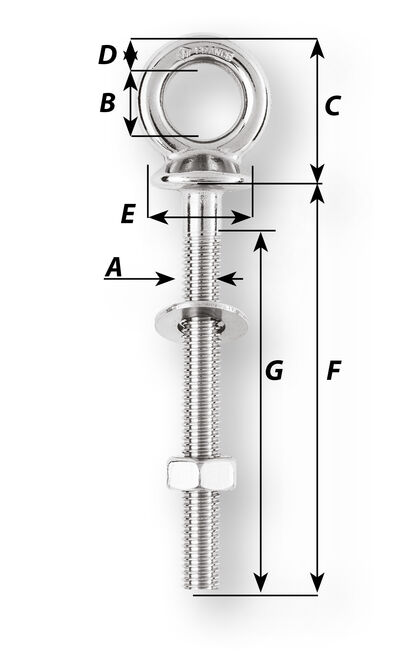 M12 eye sale bolt