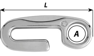 Main de fer - Pour chaine de 10 mm - Long: 103 mm