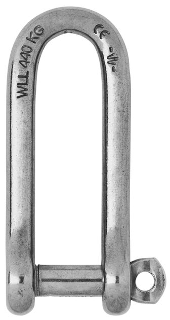 Seilwerk STANKE 1x Manille droite en acier galvanisé 14mm, manille de  levage zingué